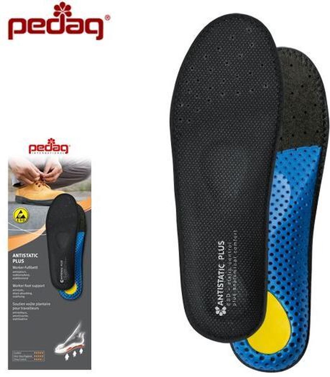 Pedag Antistatic Plus - werkschoen steunzolen - 46