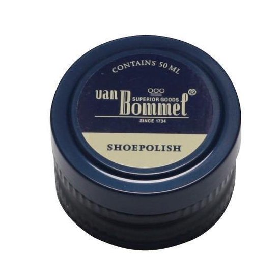 Van Bommel Shoecream 60ml potje luxe kwaliteit schoen poets kleur 378 kastanje - Van Bommel