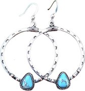 Oorhangers Bohemian - Turquoise