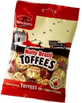 Walkers Toffees Nutty Brazil zakje 12 x 150 gram