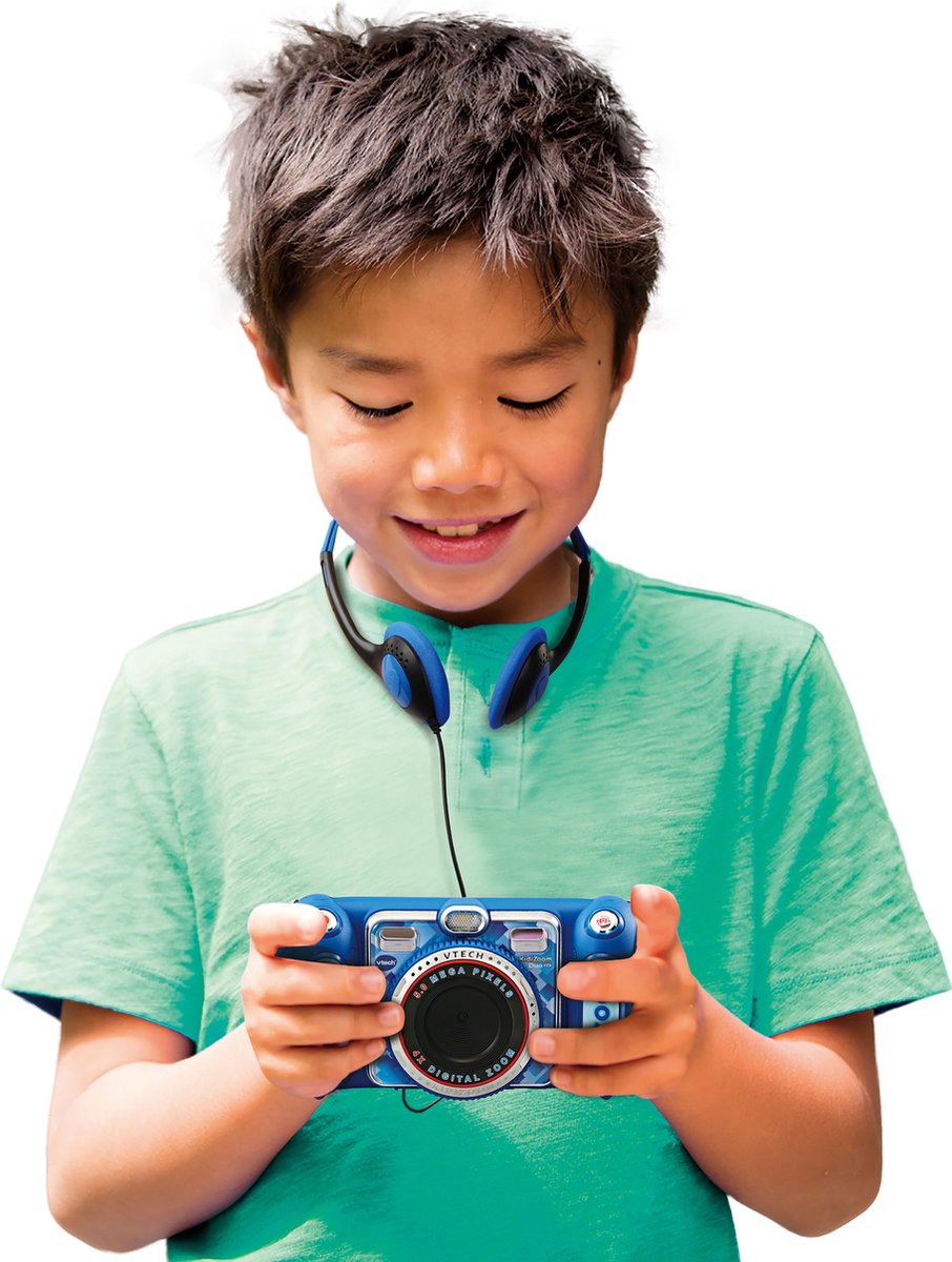 VTech KidiZoom Duo DX Camera - 10-in-1 Interactieve Speelgoedcamera - Kindercamera - Van 4 tot 10 Jaar - Blauw — afbeelding 15