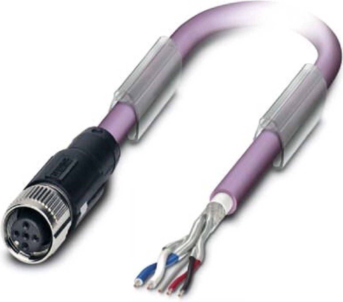 Phoenix Contact 1518229 kabeladapter/verloopstukje Violet