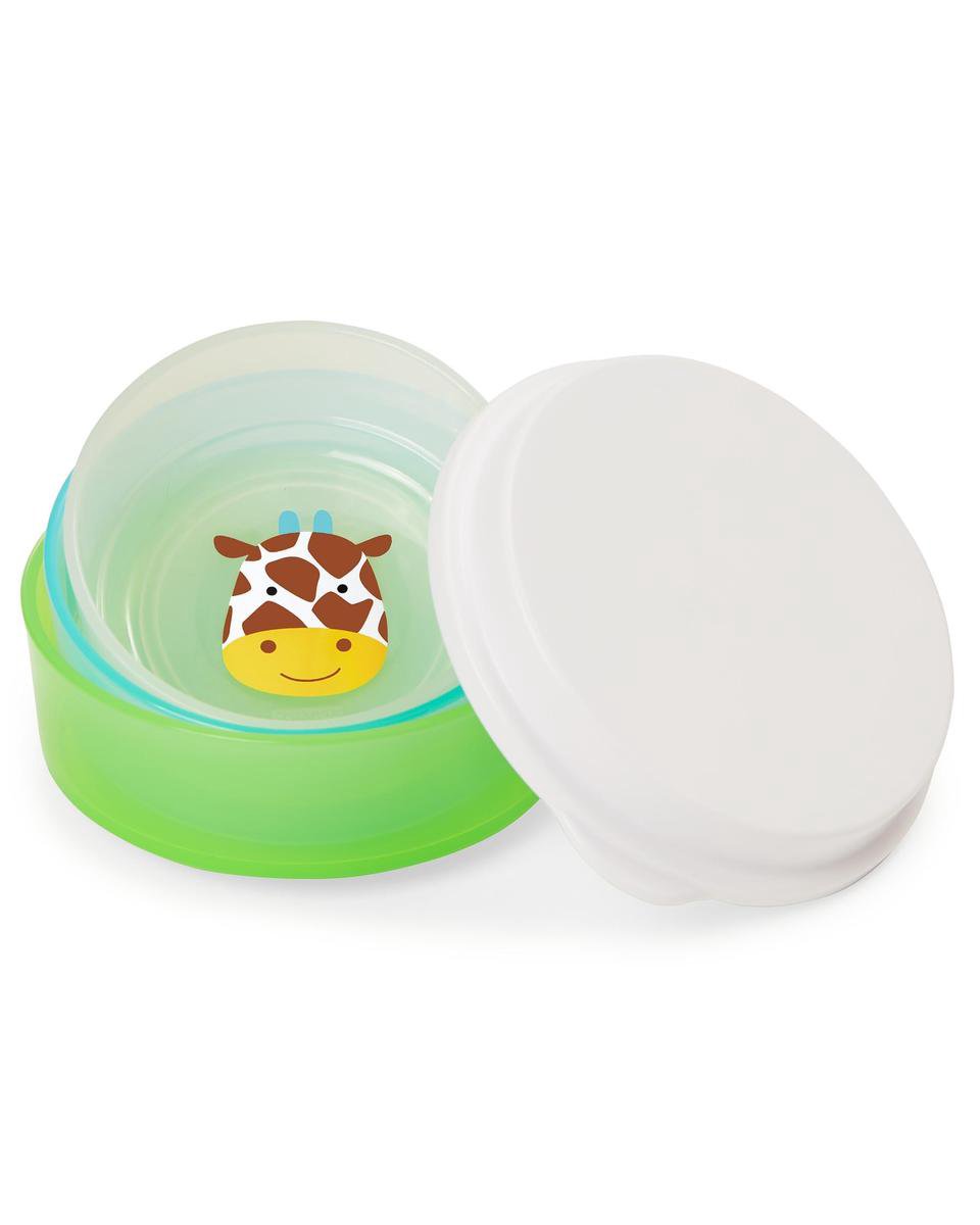 Skip Hop Zoo Smart Serve Kom - Giraffe - 3 Stuks