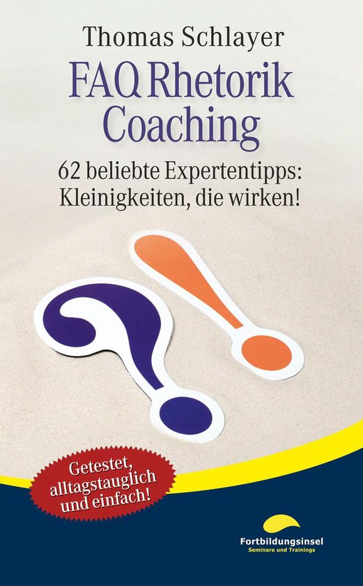 FAQ Rhetorik Coaching - cover