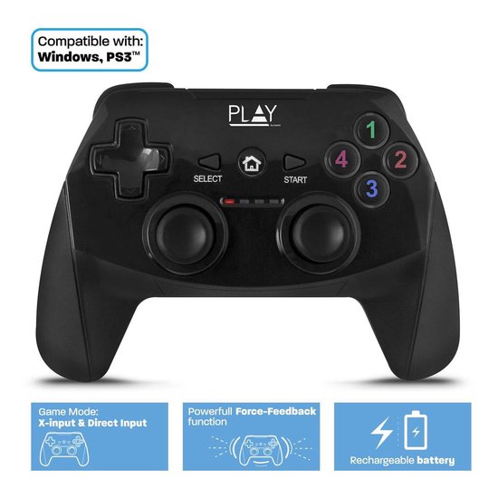 Play Gaming Wireless Gamepad for PC