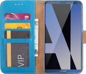 Huawei Mate 10 Portemonnee hoesje / book case Blauw