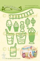 LeCrea - Lea’bilitie Party & snacks snij en embossing mal 45.6531