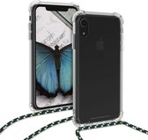 Telefoonhoesje met koord lanyard  apple iphone XR telefoontasje crossbody