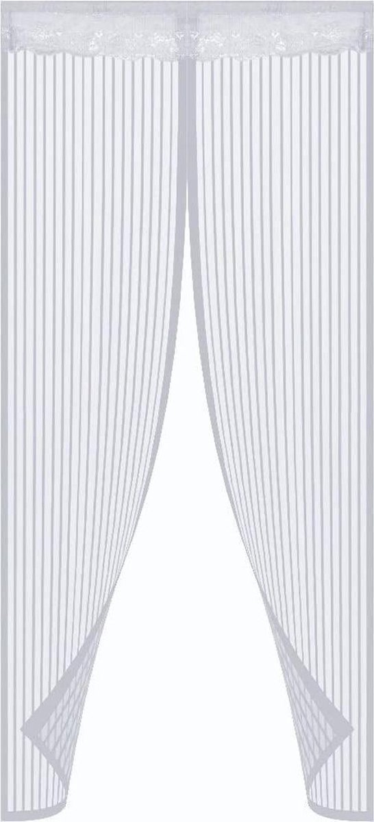 O DADDY vliegengordijn deur magnetisch-100x230 cm - wit