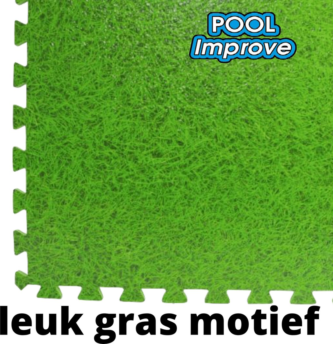 32 x Zwembad Grasmotief Ondergrond EVA Schuim Tegels Zwembad looppad -  Zwembad tegels... | bol.com