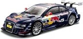Bburago AUDI A5 DTM #3 MATTIAS EKSTROM 2012 blauw/rood/geel schaalmodel 1:32