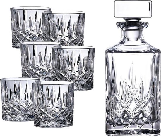 Whisky Karaf met 6 Glazen Vintage set in geschenkdoos | bol.com
