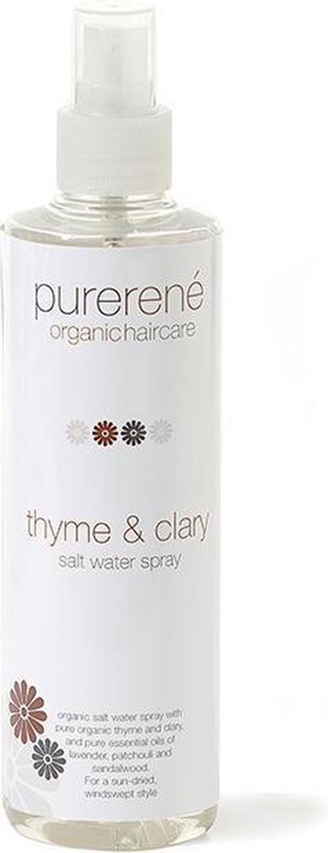 PURERENÉ Thyme & salt water spray - 250 ml | bol.com