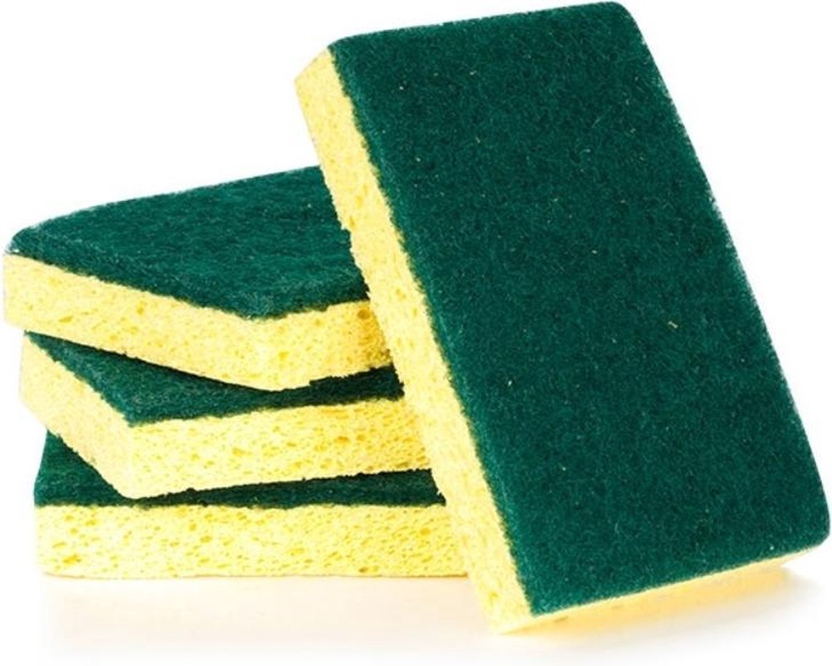 Goedkoopste Starbright Viscose schuurspons 4st