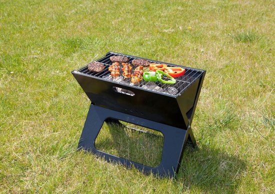 | BBQ Notebook Houtskool Barbecue Zwart Tips om de houtskoolbarbecue aan te steken Barbecue nieuws