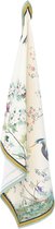 Clayre & Eef Torchon 50x70 cm Beige Coton Motif tropical Torchon de cuisine
