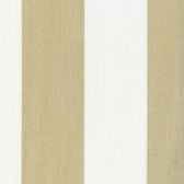 Acrisol Creta Beige 1150 wit beige gestreept  stof per meter buitenstoffen, tuinkussens, palletkussens