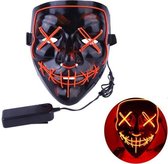 Led Masker / Rood / DJ Masker / Halloween Masker / V for vendetta masker / The Purge / Verlichting
