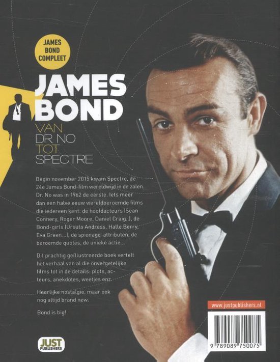 James Bond, van Dr. No tot Spectre - Raymond Rombout