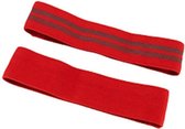 Sport weerstand band, elastieke weerstands band, fitnessband, rood L