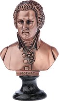 Bronzen Borstbeeld Mozart 22 cm