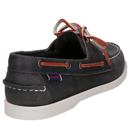 Sebago Dockside Grijze Bootschoenen Heren 42 | bol.com