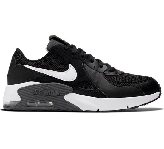Nike Air Max Excee Unisex Sneakers - Black/White-Dark Grey - Maat 36.5