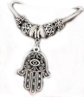 Hamsa bedel armband | BFF | bescherming | oog | Khamsa hand | bedelarmband