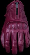 FIVE KANAS WOMAN BURGUNDY MOTORCYCLE GLOVES XL - Maat XL - Handschoen