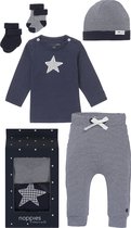 Noppies Cadeauset (5delig) Broek Yip, Shirt met ster, Muts en Sokken - Maat 50