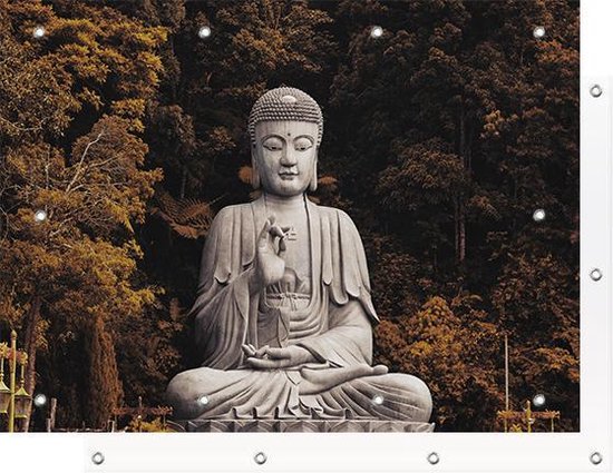 Regeneratie Ontslag nemen wekelijks Tuinposter Boeddha | 120 x 80 cm | PosterGuru | bol.com