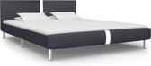 Bedframe kunstleer zwart 180x200 cm