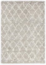 Tapijt Berber shaggy hoogpolig 160x230 cm PP zandkleurig beige