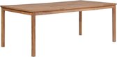 Tuintafel 200x100x77 cm massief teakhout