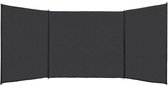 Windscherm 150x450 cm HDPE antraciet
