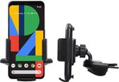 Shop4 - Google Pixel 4 XL Autohouder Verstelbare CD Houder met Klem Zwart