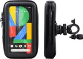 Shop4 - Google Pixel 4 Fietshouder Stuur Spatwaterdicht Zwart
