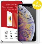 iPhone Xs Max Glazen 2 x Screenprotector |Gehard Beschermglas | Tempered Glass