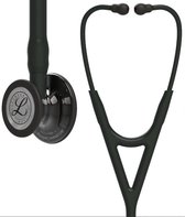 Littmann Cardiology IV, Zwarte slang / High Polish Smoke borststuk / Zwarte steel en oorbeugel