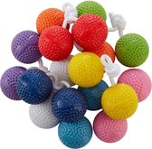 Laddergolf Bolas Soft – Professioneel – Zachte Golfballen - Officiële Lengte SOFT Roze Klasse en Geweldig