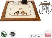 Grootmeester Carrom - 17 kg.  Hardhout Met tafel Klasse en Geweldig