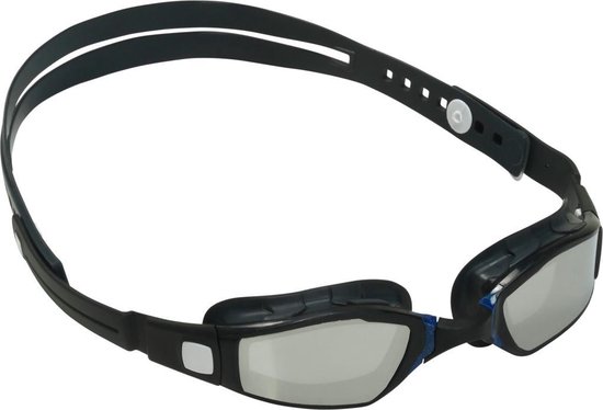 Phelps Ninja - Zwembril - Volwassenen - Mirrored Lens - Grijs/Blauw