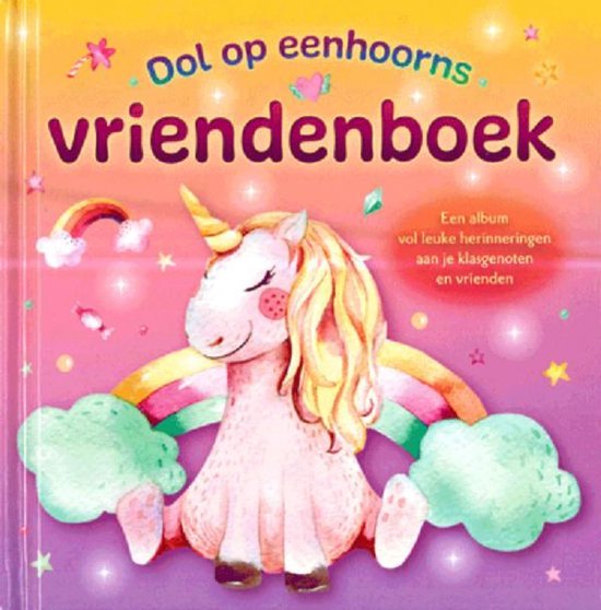 Vriendenboek Dol Op Eenhoorns - Vriendenboekje jongens en meisjes