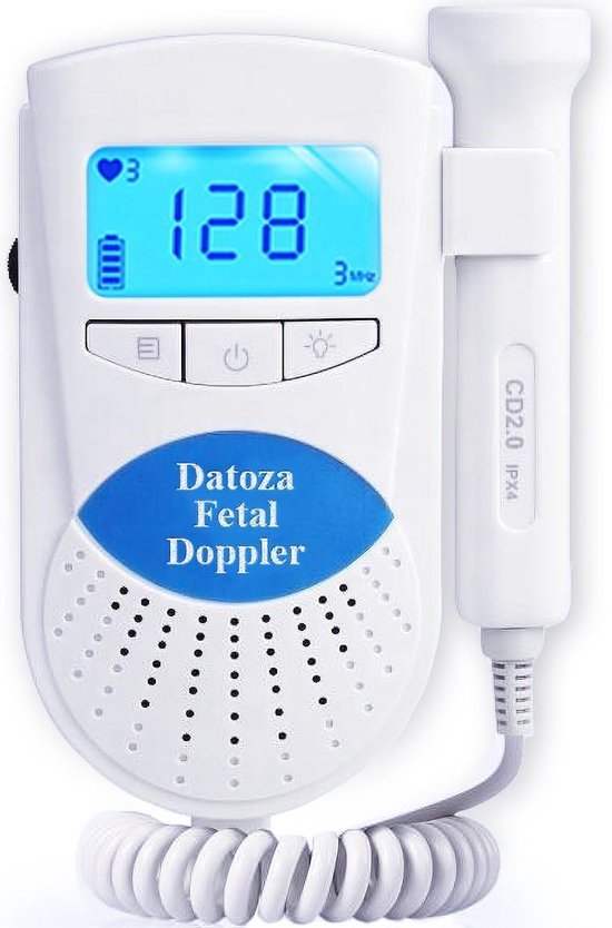 Datoza Foetal Doppler Baby Heart Monitor Digital Ultrasound Pregnancy Gift  Y compris
