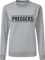 Sweater vrouw L - Preggers Ashgrey