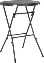 Bartafel inklapbaar (Incl LW fleece deken) - Bar tafel - Hoge Tafel - Tuinbartafel