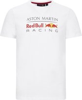 Red Bull Racing Large Logo Tee Heren - Maat S