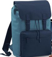 Bagbase Vintage Laptop Rugzak 18 Liter - Lichtblauw- Navy