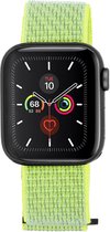 Case-Mate horlogeband voor Apple Watch 45/44/42 mm - Nylon - Neon Groen / Neon Green
