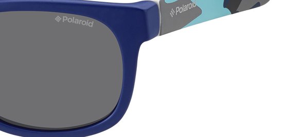 Polaroid P0300 Zonnebril Blauw Unisex van Merkloos — afbeelding 4